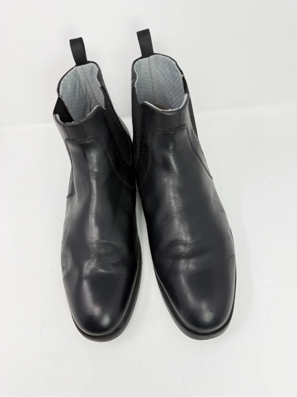JOHNSTON & MURPHY Leather XC4 Durham Chelsea Waterproof Boot Black Men Size 11.5